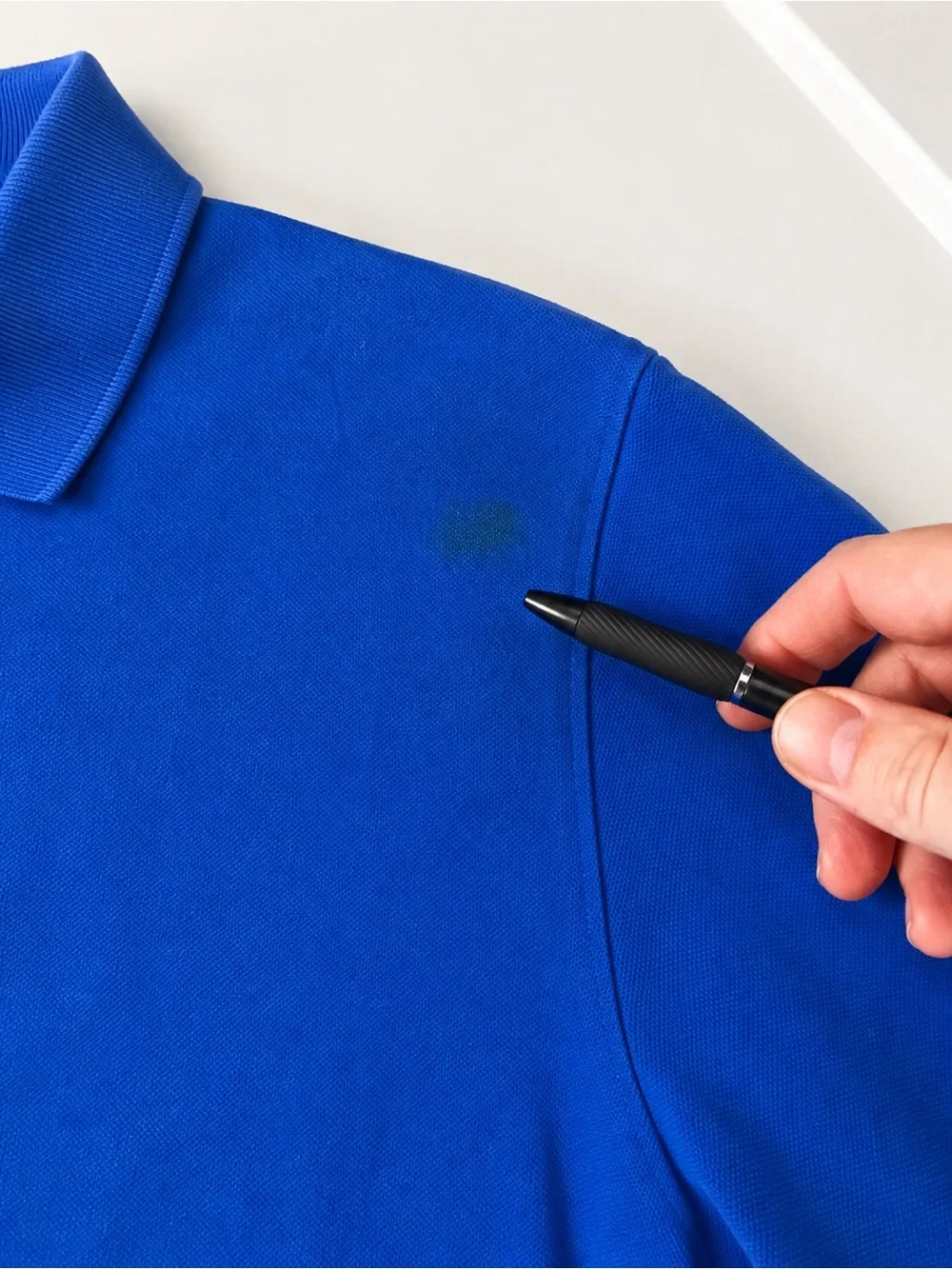 Ralph Lauren Bright Blue Polo with Neon Green Pony